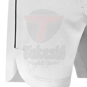 Pantalones cortos de MMA para hombre de alta calidad, superventas, ropa de entrenamiento de artes marciales para adultos, transpirable de secado rápido LICRA/poliéster - Product Image 6