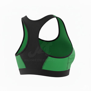 Soutien-gorge de sport en tissu extensible et flexible, conçu pour le confort pendant l'entraînement et les exercices. - Product Image 3