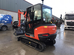 Mini-excavatrice Kubota KX027-4 neuve/d'occasion à vendre, excavatrice compacte sur chenilles, fournisseur prêt à expédier - Product Image 5