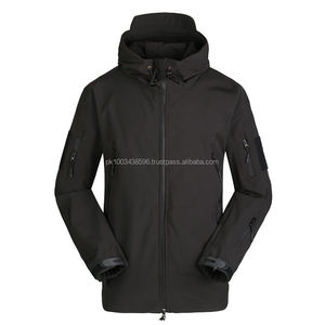 Veste softshell imperméable pour hommes personnalisée OEM Veste coupe-vent Softshell pour hommes - Product Image 5