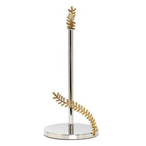 Porte-papier toilette mural en métal/bois de style tige noire, durable, pour la maison et les salles de bain d'hôtel - Product Image 4