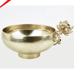 Nouveau bol de Ramadan de conception de fleur de forme ronde d'aspect moderne pour des hôtels et le restaurant - Product Image 1