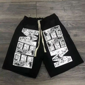 Wholesale Streetwear <b>Shorts</b> Heavyweight 100% Cotton Custom Screen Printing logo Vintage Custom <b>Shorts</b> for <b>Men</b> - Product Image 5