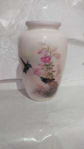 Urna de cremación de aluminio de estilo moderno de flores coloridas para cenizas humanas - Product Image 2