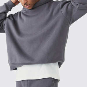 New Style Custom Logo Blank Cotton Flared <b>Men</b> <b>Running</b> Tracksuits Jogging Suits Streetwear <b>Hoodie</b> & Joggers <b>Men's</b> Set Sweatsuits - Product Image 2