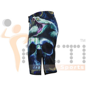 กางเกงต่อยมวยสำหรับผู้ชายกางเกงมวยไทยขาสั้นทำจากโพลีเอสเตอร์ - Product Image 6