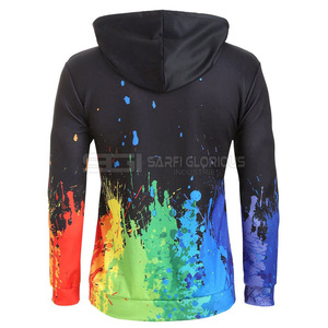 Nueva llegada sudaderas con capucha de sublimación de alta calidad sudaderas con capucha de fábrica al por mayor diseño personalizado sudaderas con capucha de sublimación - Product Image 3
