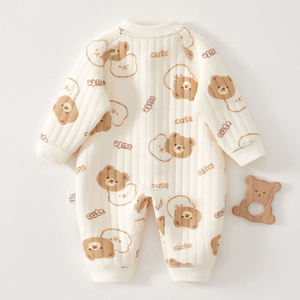 100% algodón ropa para niños pijamas de manga larga para bebés ropa de casa conjuntos de ropa de bebé - Product Image 4