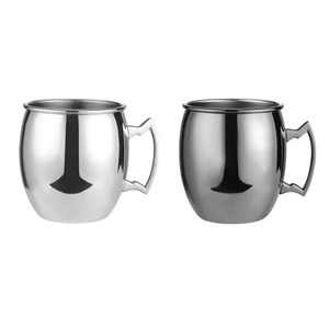 Meilleure vente Tasse à mule de Moscou faite à la main en acier inoxydable et cuivre dessus de table en verre vieilli pour café pour la rentrée - Product Image 1