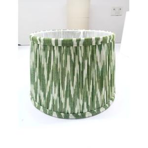 Stylish <b>cotton</b> drum lamp shade enhances ambient lighting suitable for modern interiors and customized home decor projects - Product Image 1