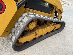 Vente flash Chargeuse compacte Cat 299D3 Mini chargeuse frontale Chargeuse-pelleteuse Tracteur forestier Chargeuse 1 tonne Capacité Roulement moteur - Product Image 5