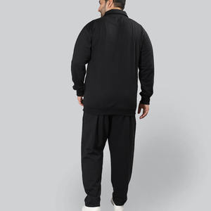 Survêtements zippés pour hommes Ensemble 2 pièces Vêtements de sport Survêtements personnalisables Joggers Pantalon de survêtement Ensemble assorti pour hommes Survêtements en polyester - Product Image 2