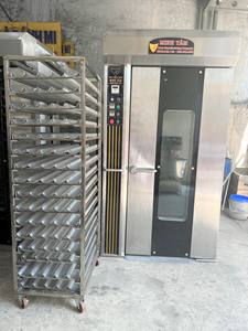 Horno Rotatorio de 16 Bandejas en Perfecto Estado con 1 Año de Garantía, Producto de Panadería Popular 2025, Motor Eléctrico de Calidad Vietnamita de 380V para Harinas - Product Image 4