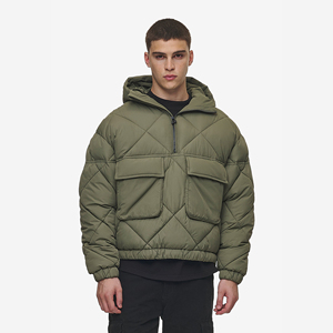2025 última chaqueta acolchada cortavientos como impermeable mejor para invierno con capucha burbuja acolchada chaqueta al aire libre - Product Image 3