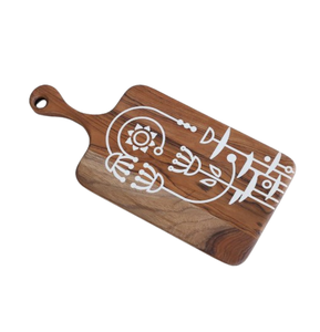 Juego de tres tablas de cortar para cortar verduras y frutas para el hogar, cocina, tabla de cortar de madera más vendida - Product Image 6