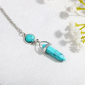Impressionnant mélange pierres précieuses pendentif crayon forme 925 direction argent concepteur à la mode bijoux faits à la main pour cadeau d'anniversaire pour les femmes - Product Image 2