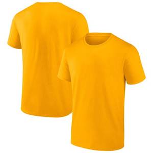 Camiseta de manga corta de secado rápido para hombre, Camiseta de cuello redondo para entrenamiento, ejercicio, gimnasio, Camiseta deportiva, Tops ligeros - Product Image 1