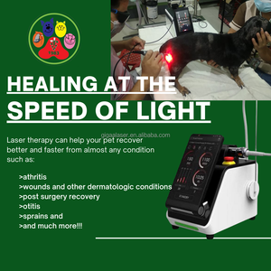 Peralatan terapi <span class=keywords><strong>Laser</strong></span> hewan, daya tinggi 25.5W instrumen bedah hewan ringan kecil untuk operasi - Product Image 2