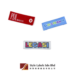 Nhãn dệt tùy chỉnh cho quần áo. Thẻ vải cá nhân cho hàng hóa tự làm kinh doanh phù hợp để thêm logo vào sản phẩm vải - Product Image 2