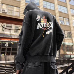 Ropa deportiva de invierno para hombre de la mejor calidad, chándal Avirex personalizable de algodón 100%, chándal Avirex transpirable recién llegado - Product Image 6