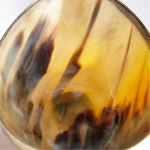 ชามเขาควายธรรมชาติทำด้วยมือทรงวงรีทรงกลมสำหรับงานเลี้ยงของหวานอาหารเรียกน้ำย่อยยอดนิยม - Product Image 5