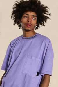 T-shirts de fitness oversize pour hommes T-shirts d'été à coupe ample et à col rond respirants de grande taille avec motif vierge - Product Image 5