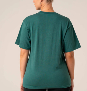 Camiseta de algodón de calidad premium para mujer, ecológica, hecha en fábrica, con estampado personalizado, estilo informal holgado para el verano - Product Image 4