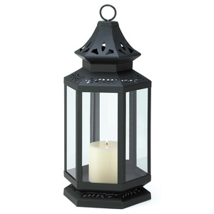 <b>Light</b> Luxury Moderna Decorativas Lamparas New Candle Holder Arab Vintage Ramadan Handcrafted <b>Black</b> Plated High Quality for Hotel - Product Image 6