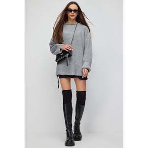 Suéter de Punto Holgado de Corte Estándar - Product Image 1