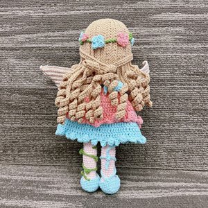 2024 Vente chaude Usine Direct Prix Adorable Angle Amigurumi Poupée Doux En Peluche Crochet Poupée Meilleur Cadeau De Noël pour Les Enfants - Product Image 3