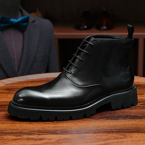 Chaussures de travail anti-fatigue avec structure durable et maille respirante, chaussures décontractées pour hommes, chaussures en cuir - Product Image 1