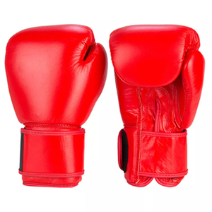 Gants de boxe professionnels en cuir d'entraînement gagnants avec logo personnalisé fabriqués au Pakistan pour les amateurs d'arts martiaux - Product Image 1