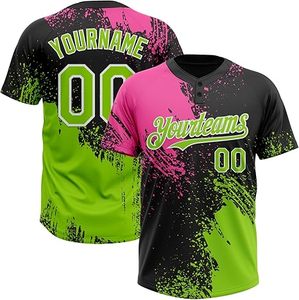 Camiseta de softbol sublimada personalizada de primera calidad para hombres Proveedor OEM Jersey transpirable ligero mundial para equipos deportivos - Product Image 1