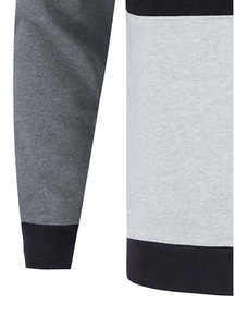 Sudadera con Cierre y Cuello Redondo Estilo Retro para Hombre, 100% Algodón, Diseño de Moda para Primavera, Corte Regular, Color Sólido Lavado - Product Image 4