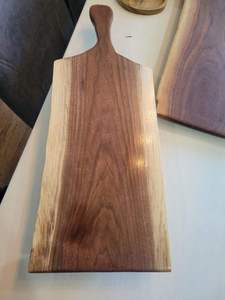 Tabla de cortar de madera orgánica de Acacia hecha a mano, tabla de cortar de charcutería para cortar alimentos y utensilios de cocina, nuevos productos - Product Image 6