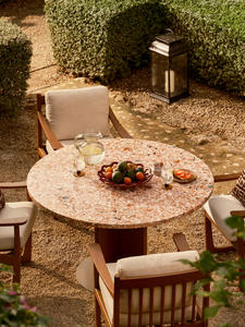 Terrazzo Furniture Collection Stylish and Durable <b>Tables</b> for Modern Home Decor Available in Custom Shapes and Colors - Product Image 2