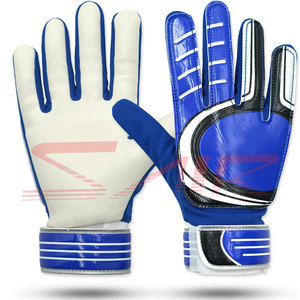 Gants de gardien de but de football respirants professionnels gants de football en cuir de protection personnalisés matériau respirant personnalisé - Product Image 1