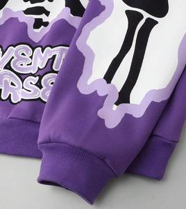 Conjunto de chándal unisex para Halloween, Sudadera con capucha y pantalones de chándal con estampado de letras personalizables | Direct Factory - Product Image 2