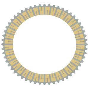FAW08S3 Friction <b>Plate</b> for Aisin Warner TG-81SC (F8G45) - Product Image 1