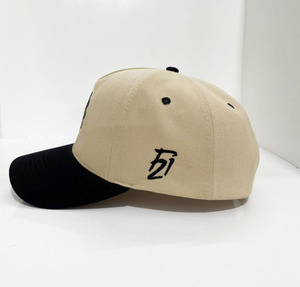 Casquette de baseball personnalisée à 6 panneaux, style urbain vintage, en maille, logo réglable unisexe, panneau avant, fabriquée au Vietnam - Product Image 3