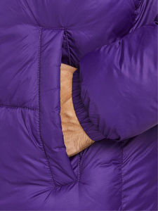 Chaqueta acolchada de invierno 2025 de alta calidad personalizada, chaqueta acolchada de burbuja para hombre, chaqueta acolchada de manga larga con cuello con capucha para hombre - Product Image 6