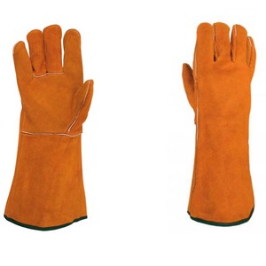 Gants TIG en cuir industriel de haute qualité pour le soudage des applications MIG de bâton de sécurité Usine directe du Pakistan pour une utilisation professionnelle - Product Image 1