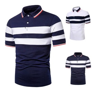 Polo en coton de qualité supérieure, respirant, à motif uni, en toile teinte unie avec logo personnalisé. - Product Image 2