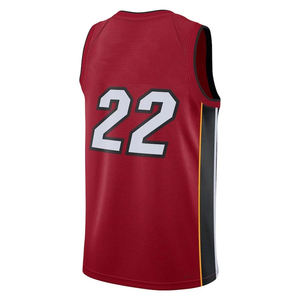 Maillot de basket-ball unisexe réversible de haute qualité, à séchage rapide, en maille respirante, imprimé lumineux, antibactérien, sans manches - Product Image 6