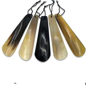 Chausse-pied ovale réglable en corne de buffle fait main, durable, pour hommes et femmes |   Taille personnalisée, prix bas, vente en gros d'usine - Product Image 2