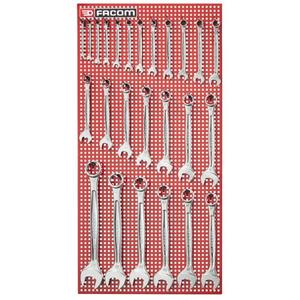Jeu de clés mixtes en pouces Facom - Product Image 5