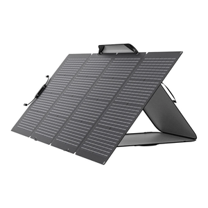 EcoFlow 220W Bifacial <b>Portable</b> <b>Solar</b> <b>Panel</b> IP68 Water-Resistant Black - Product Image 5