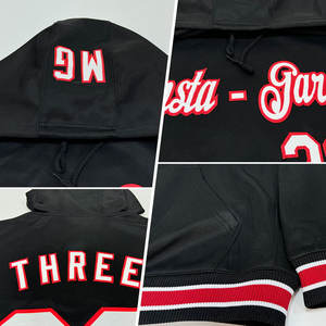 Sweat à capuche de hockey sur glace à la mode de haute qualité avec logo de broderie par sublimation Maillot de hockey personnalisé Basics Coton mélangé - Product Image 6