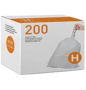 ถุงขยะแบบมีเชือกผูก รหัส Q 200 ชิ้น รุ่น TSF6 หนา 1.2 มิล ทนทาน - Product Image 1