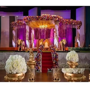คริสตัลรูปเงาวับสำหรับงานแต่งงานแบบเอเชียการตกแต่งแบบ mandap คริสตัลงานแต่งงานงานแต่งงานงานแต่งงาน - Product Image 1